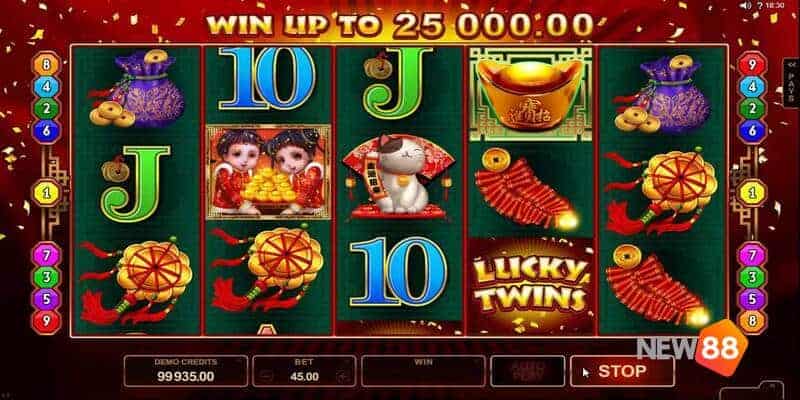 Mách Bạn Cách Chơi Nổ Hũ Lucky Twins “Quay Phát Nào Trúng Đó” 5 Nổ hũ Lucky Twins