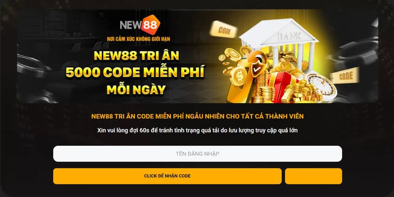 CODE New88 là gì? Hướng dẫn nhận Code New88 miễn phí. 3 Những điều cần biết về CODE New88